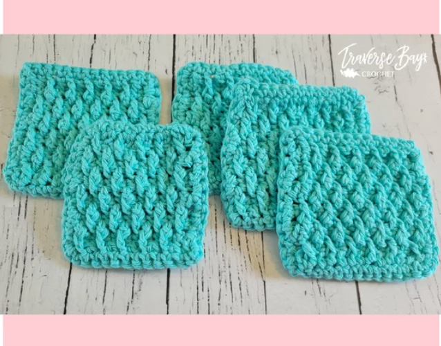 Crochet Alpine Coaster Pattern