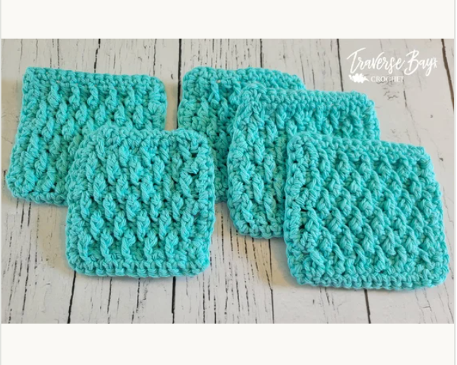 Crochet Alpine Coaster Pattern