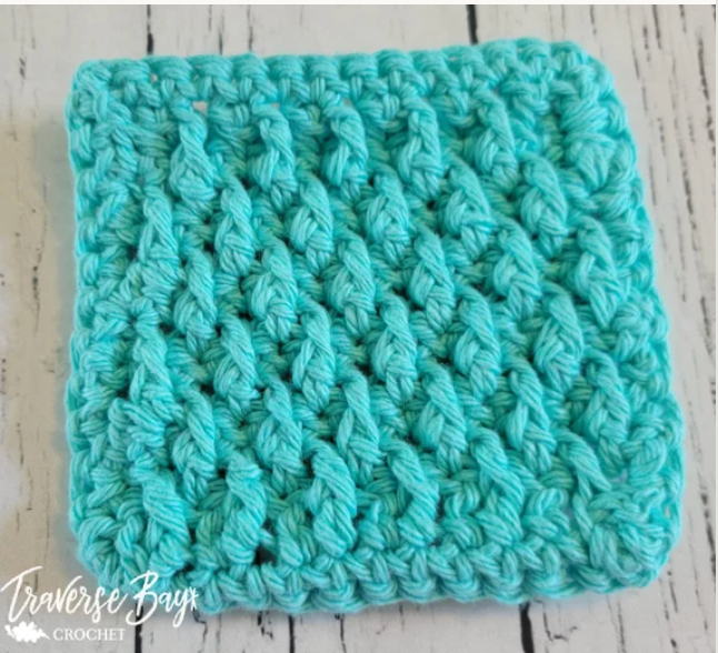 Crochet Alpine Coaster Pattern