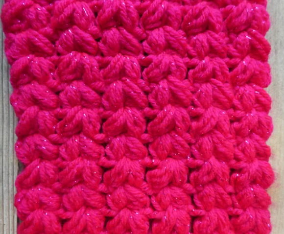 Crochet Puff Scarf Pattern