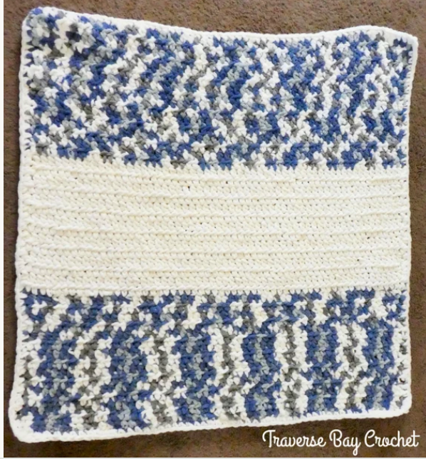 Easy Crochet Baby Blanket Pattern