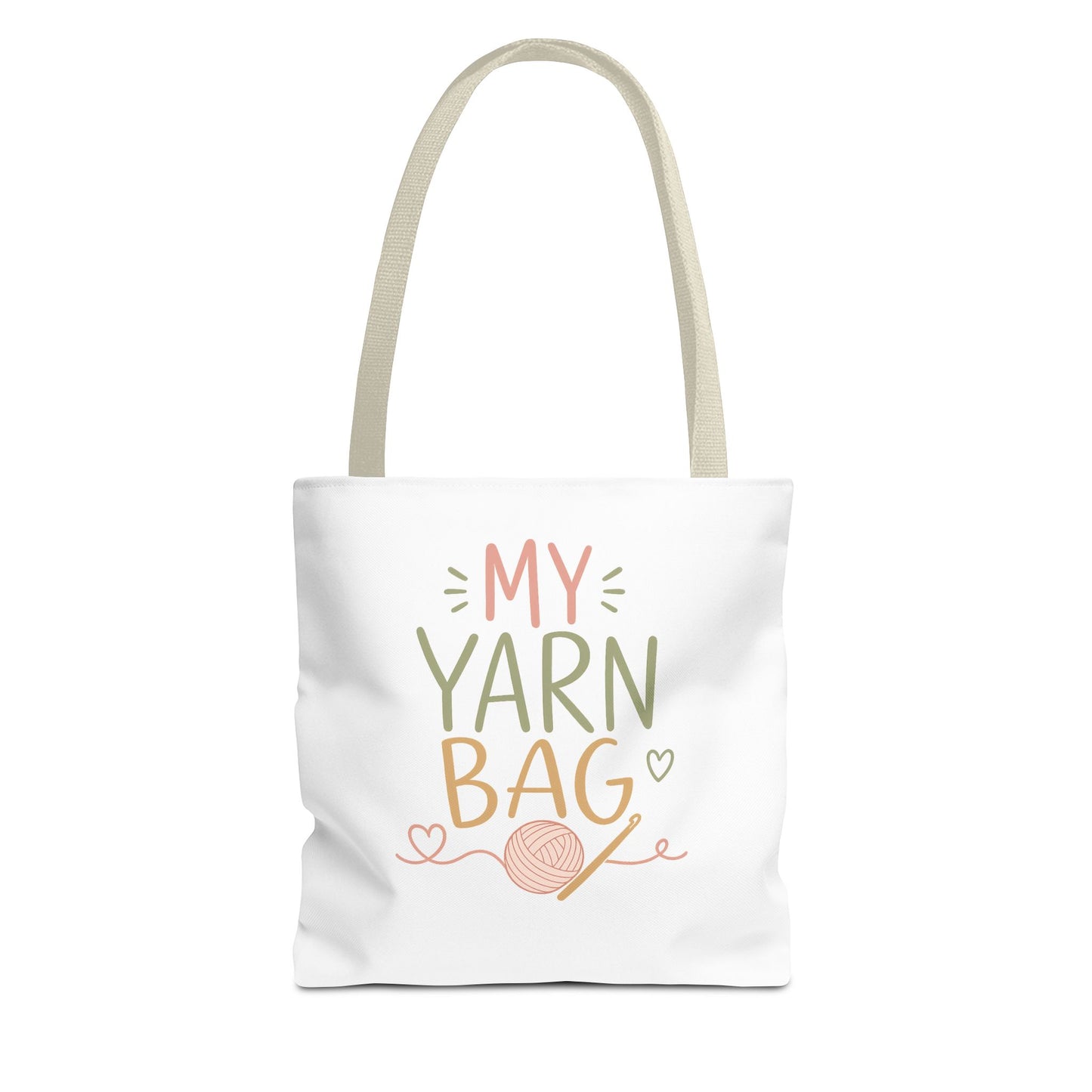 My Yarn Bag Tote — Cute Knitting Project Bag for Crafters