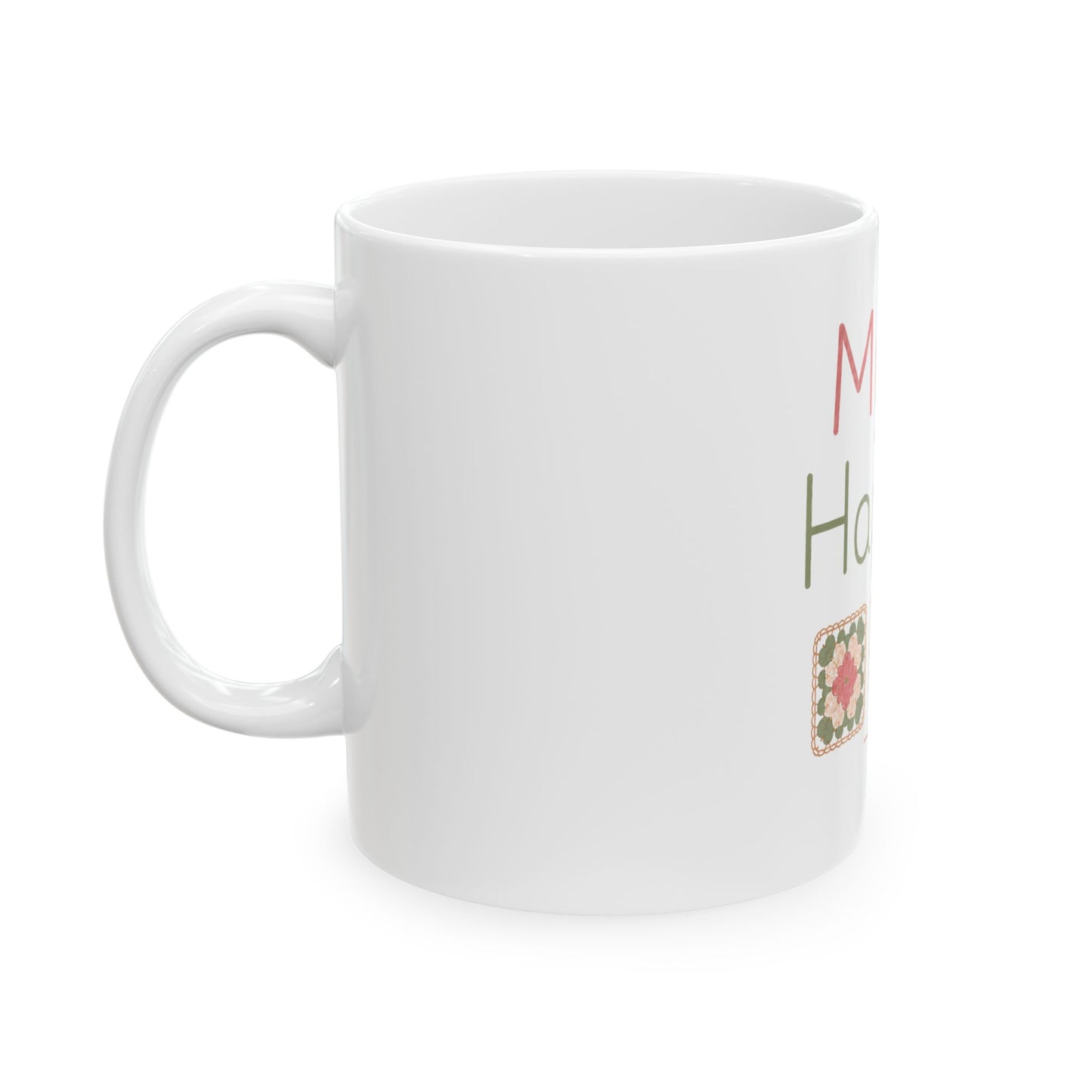 My Happy Place Knitting Mug