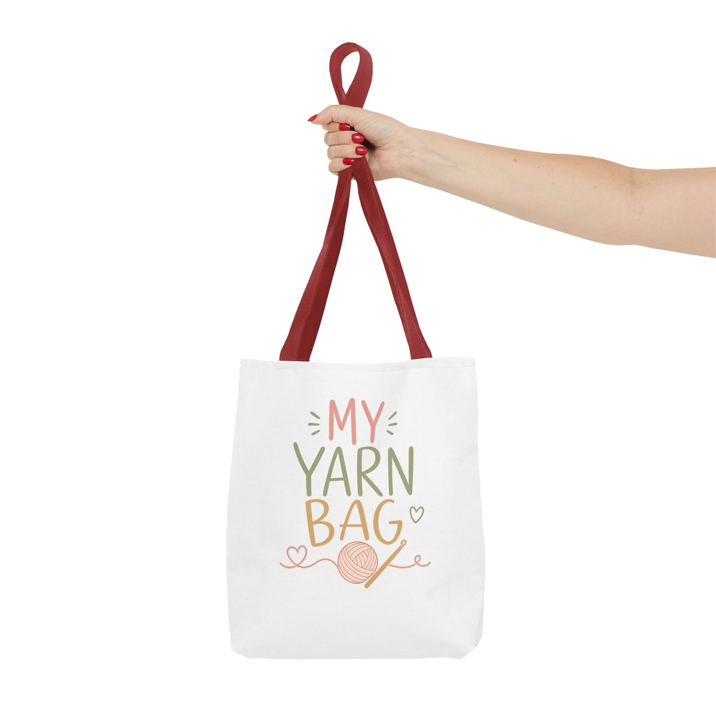 My Yarn Bag Tote — Cute Knitting Project Bag for Crafters