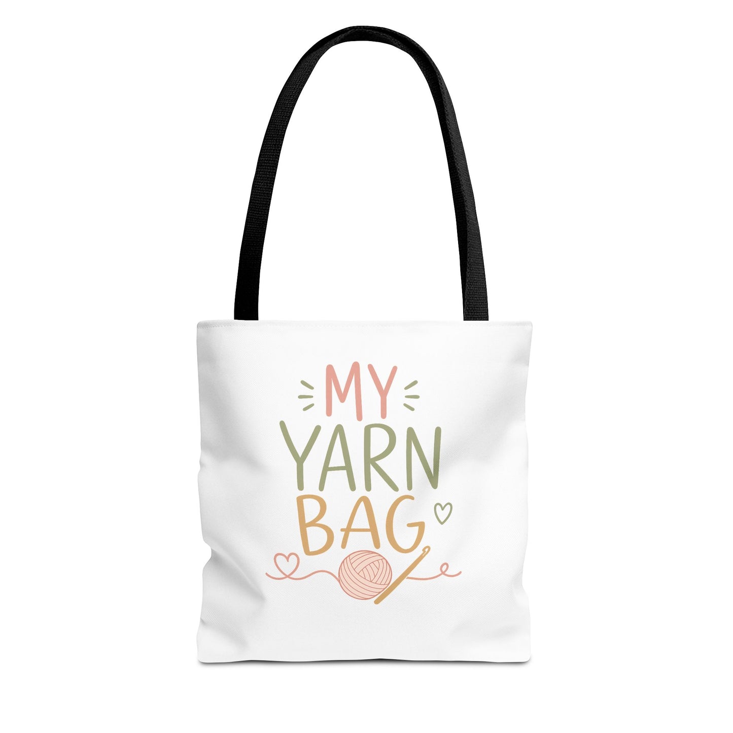 My Yarn Bag Tote — Cute Knitting Project Bag for Crafters