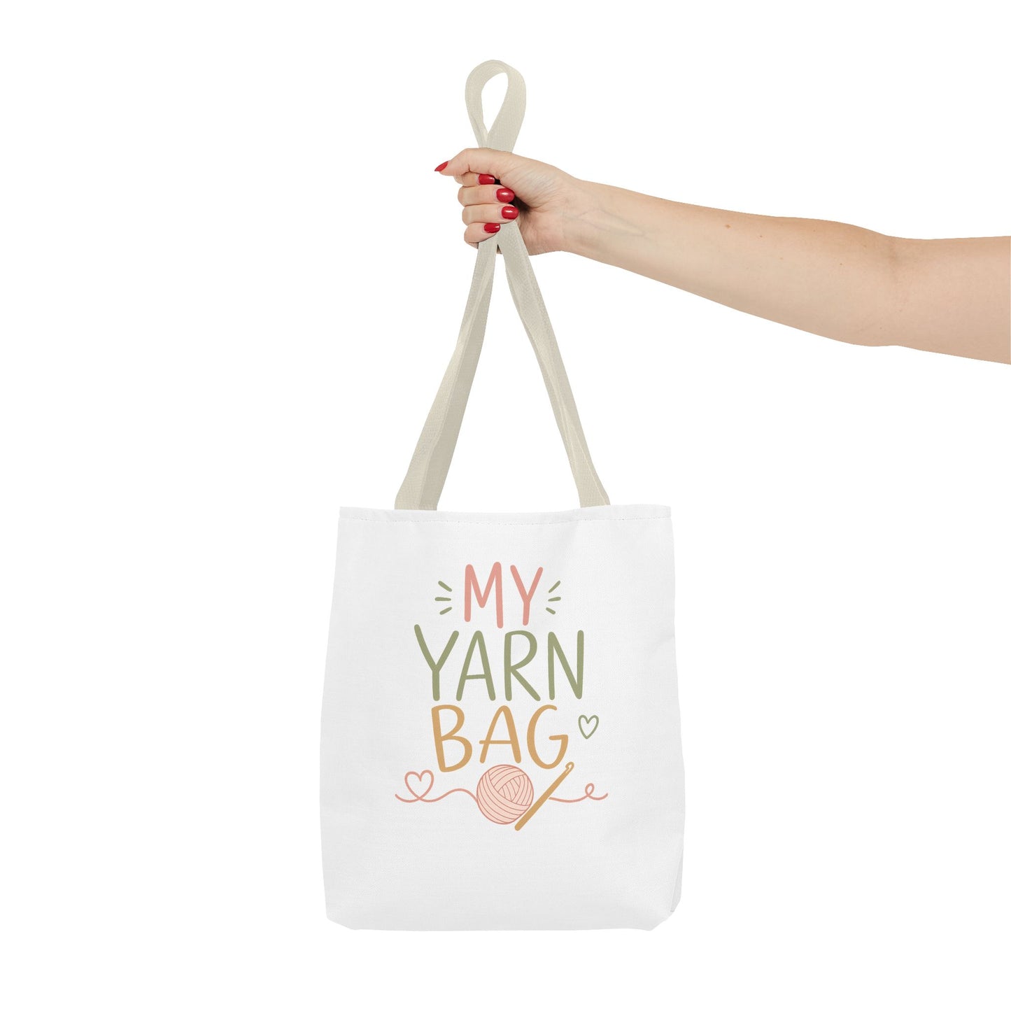 My Yarn Bag Tote — Cute Knitting Project Bag for Crafters
