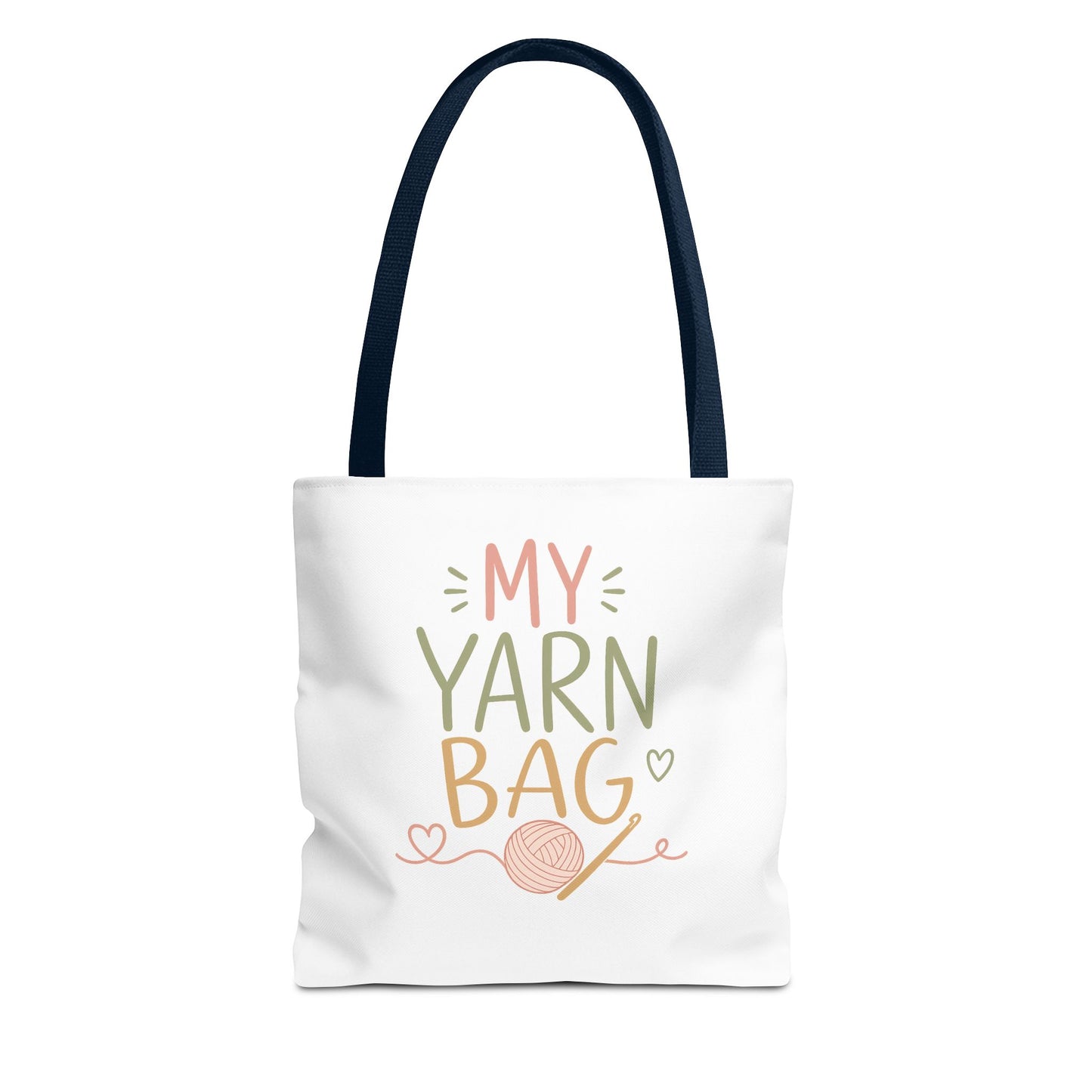My Yarn Bag Tote — Cute Knitting Project Bag for Crafters