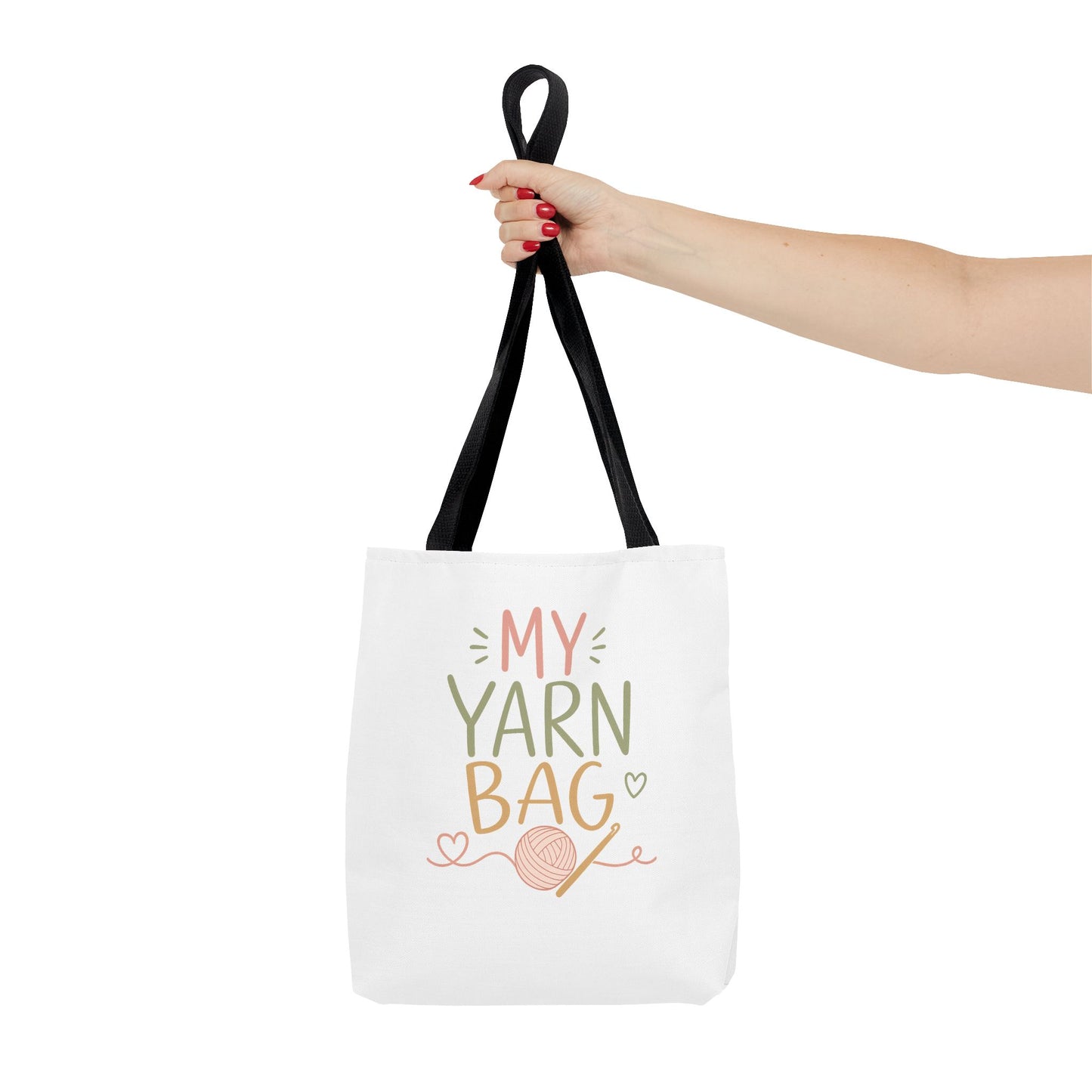 My Yarn Bag Tote — Cute Knitting Project Bag for Crafters