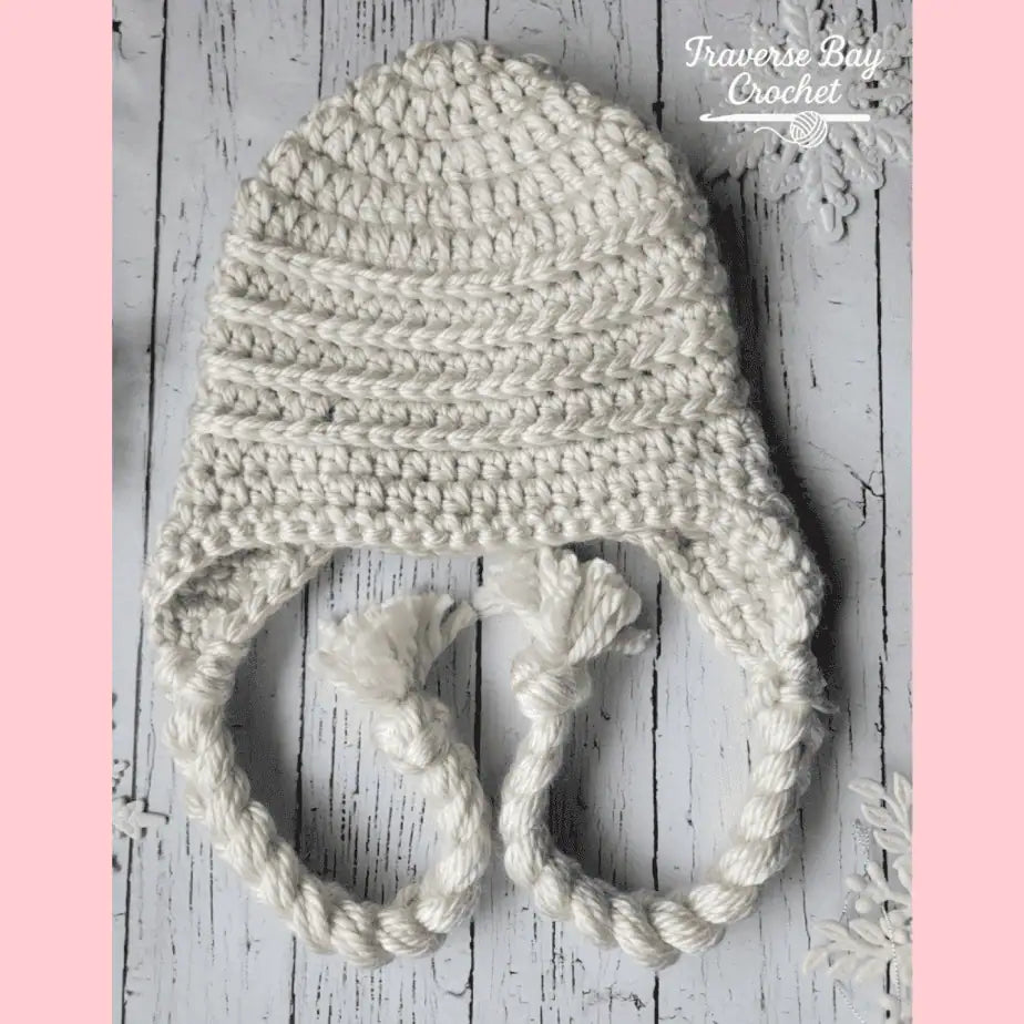 Crochet Chunky Ridge Beanie Pattern 4 Sizes