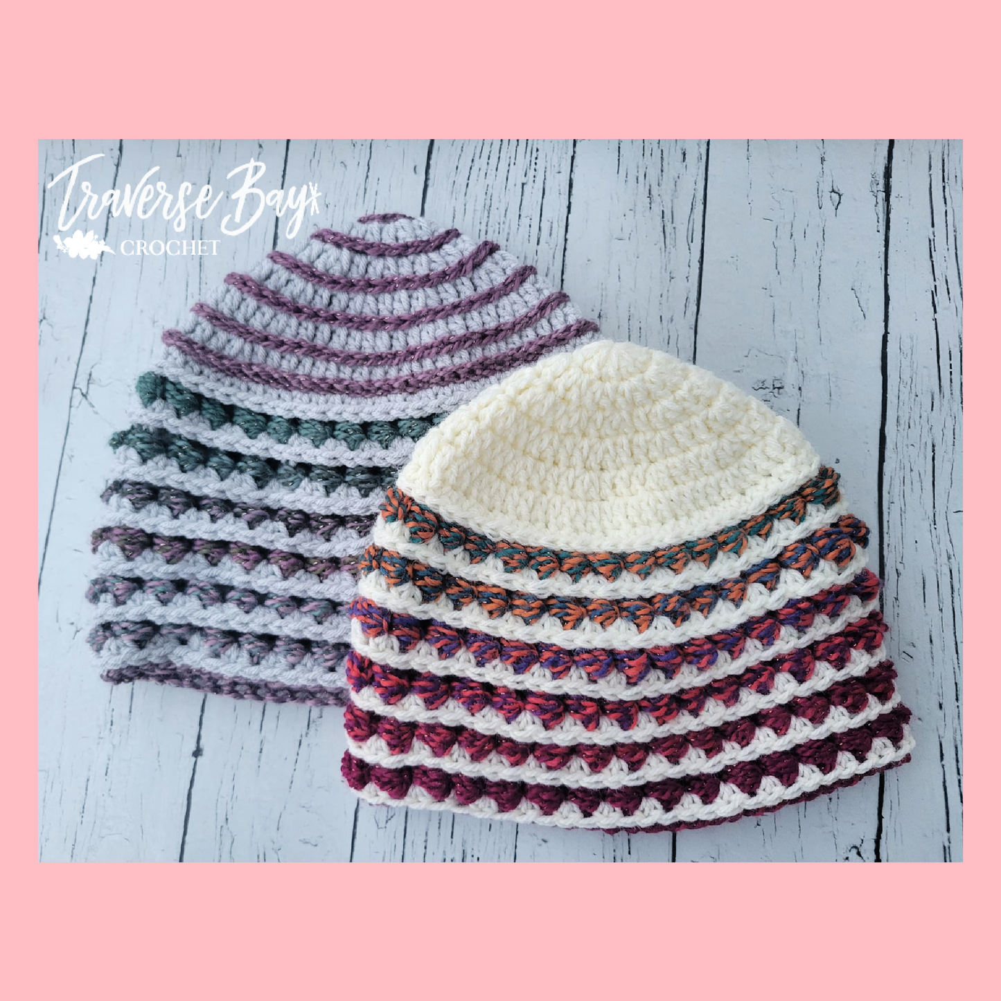 Crochet Textured Bead Beanie Pattern