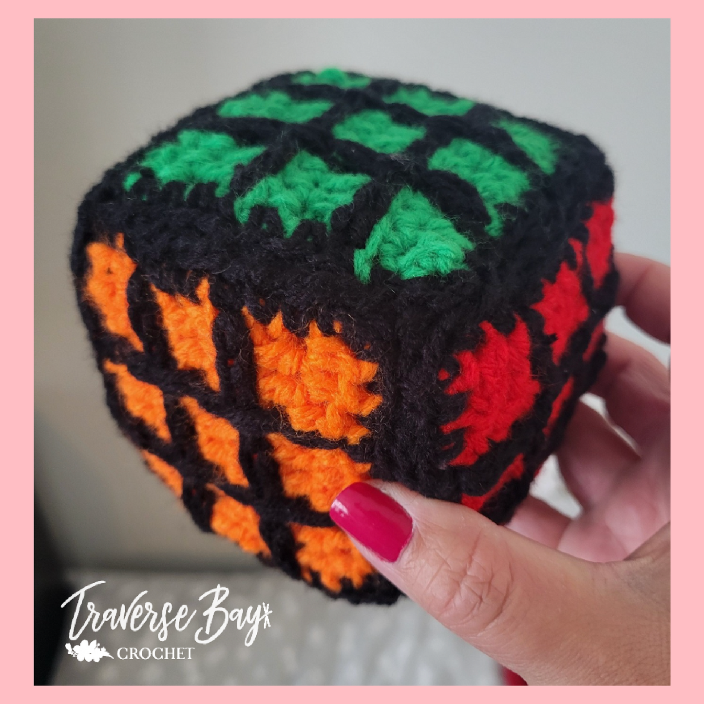 Crochet Toy Amigurumi Cube Pattern