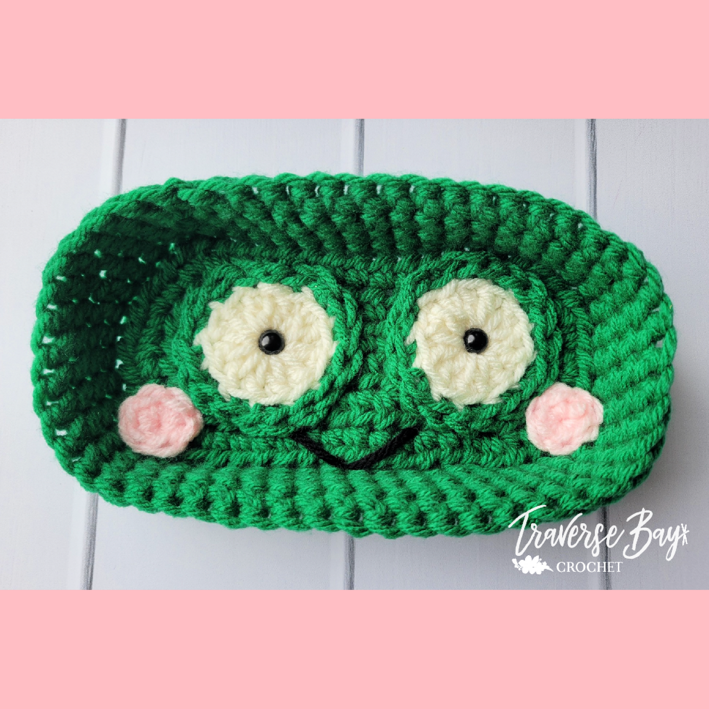 Crochet Frog Glasses Holder Pattern