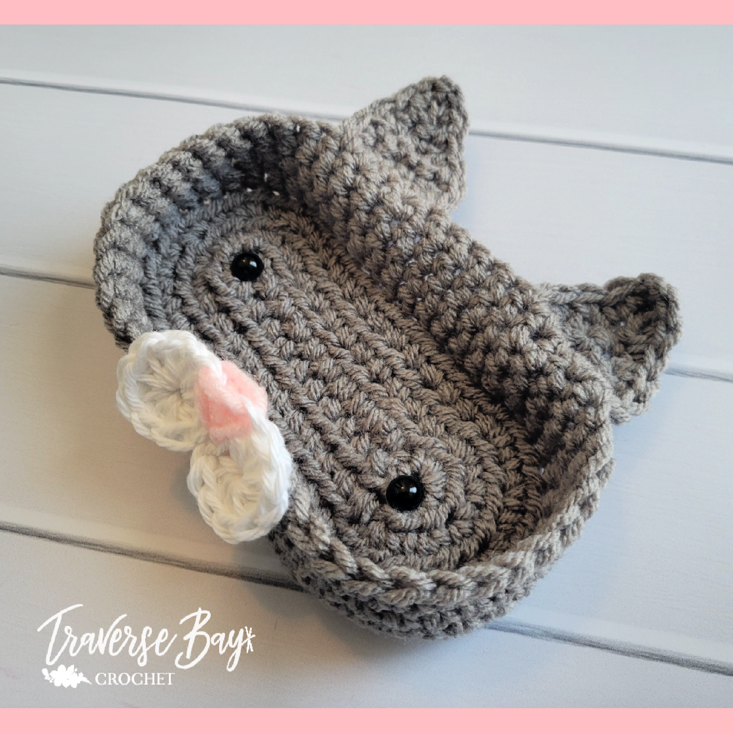 Crochet Cat Glasses Holder Pattern