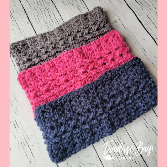 Crochet Cable Twist Headband Pattern