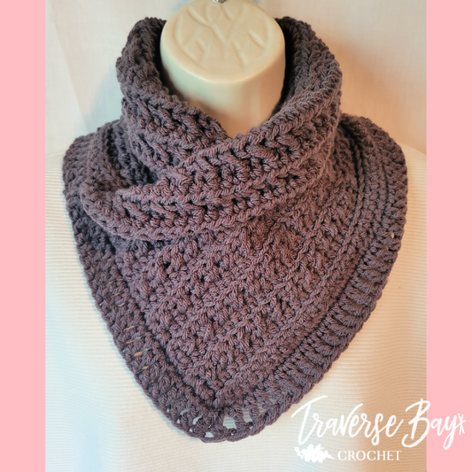 Crochet Northern Neck Warmer Scarf Pattern
