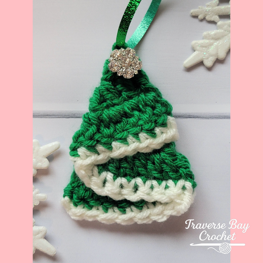 Crochet Christmas Tree Ornament Pattern