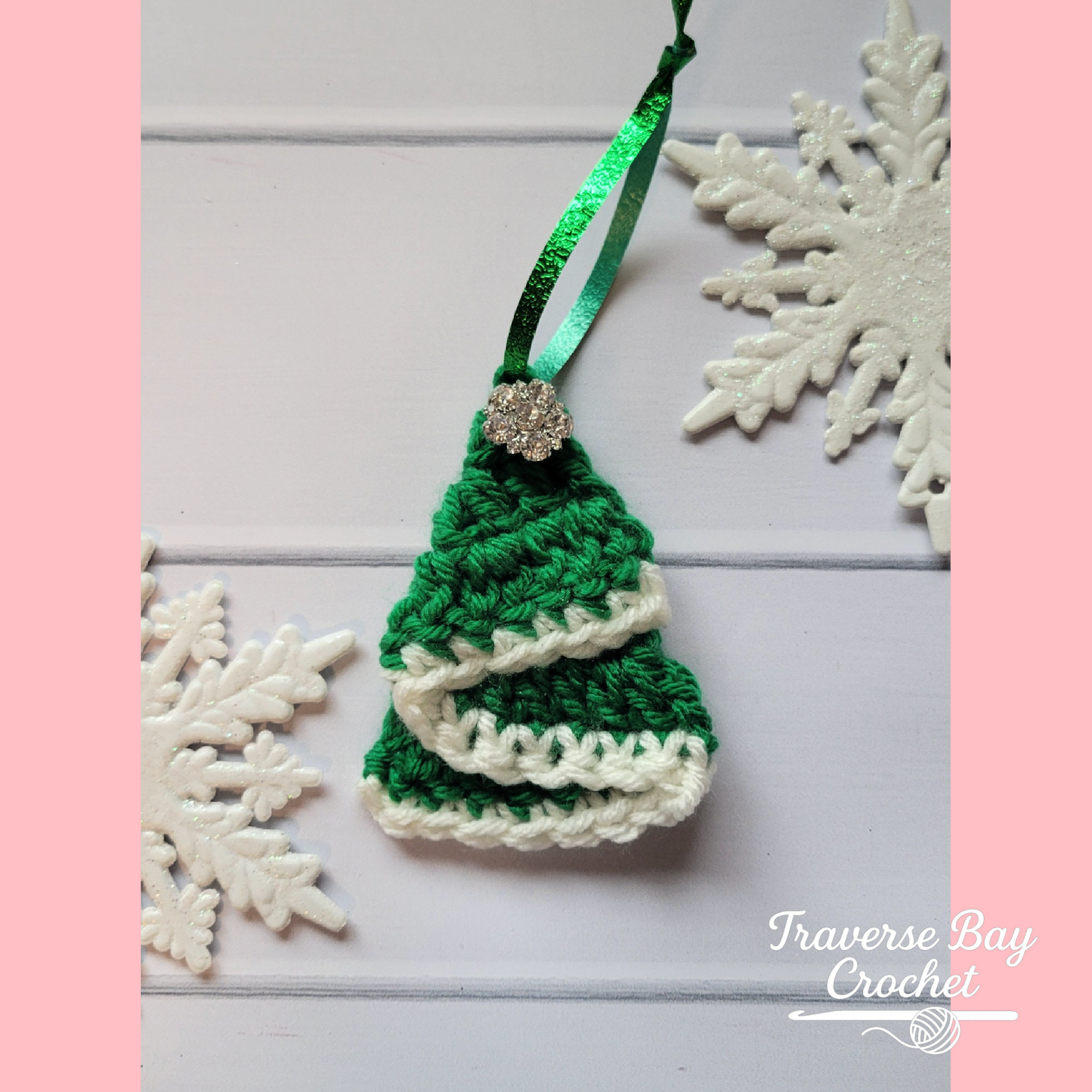 Crochet Christmas Tree Ornament Pattern