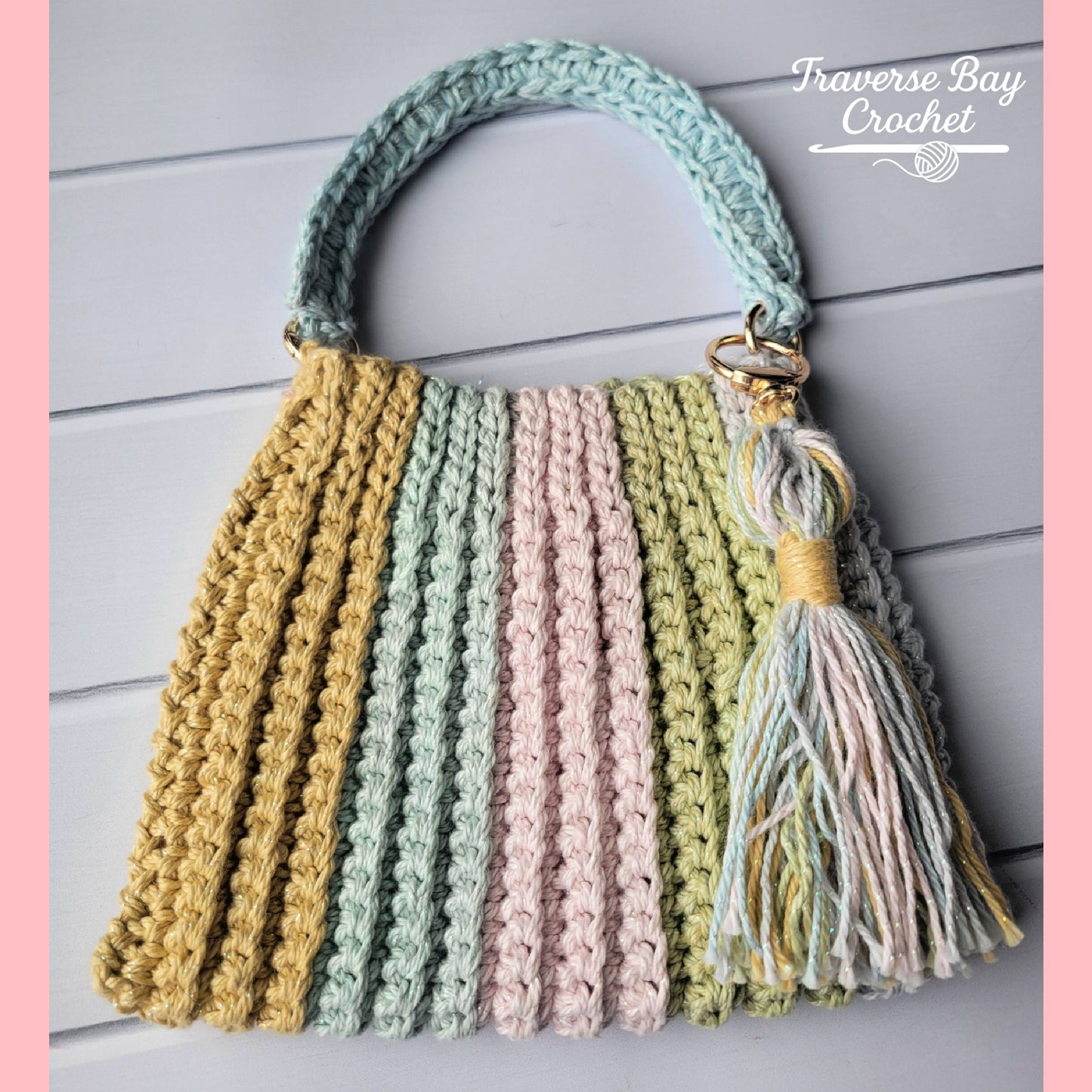 Crochet Lakeside Cotton Tote Bag Pattern