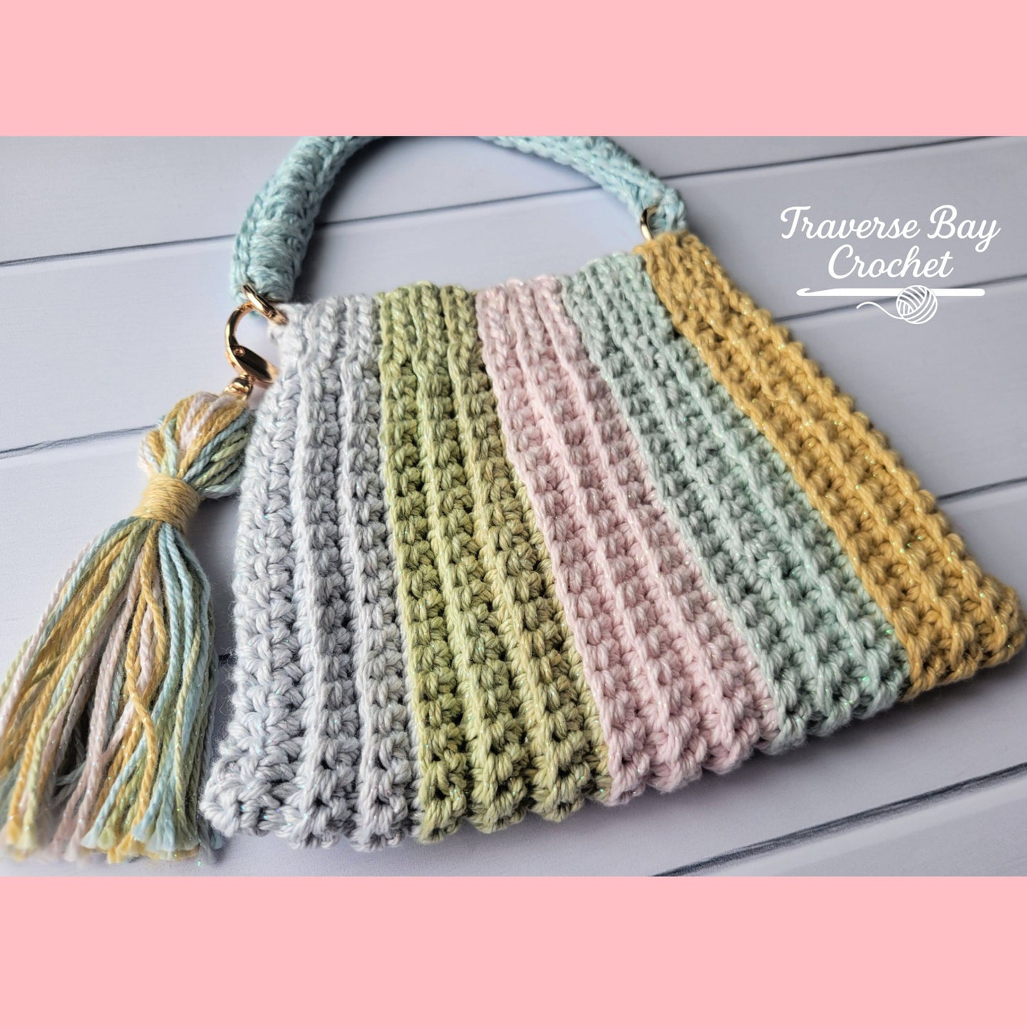 Crochet Lakeside Cotton Tote Bag Pattern