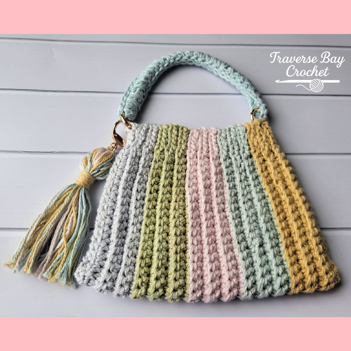 Crochet Lakeside Cotton Tote Bag Pattern
