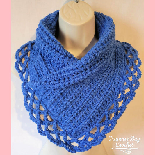 Crochet Lacy Charma Neck Warmer Pattern
