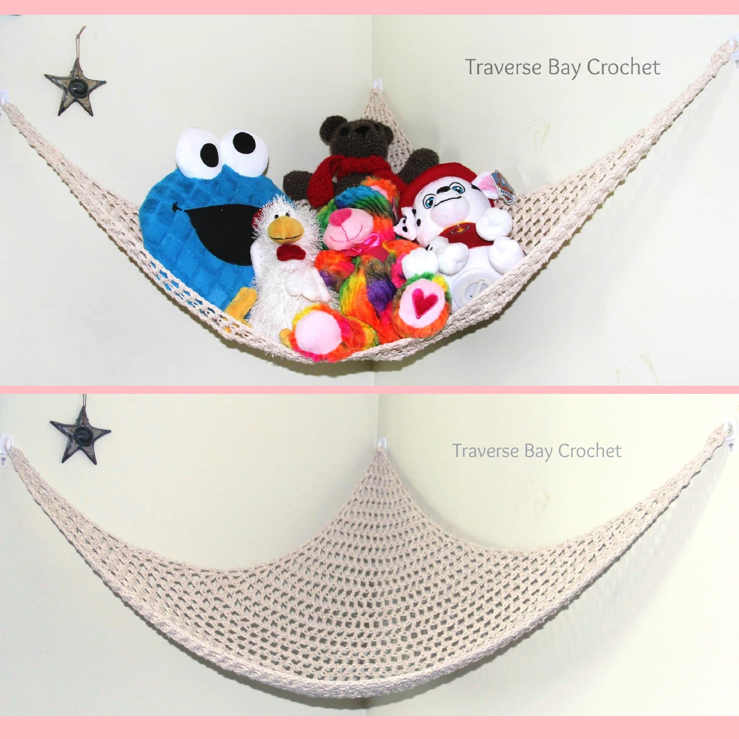 Toy Storage Net Hammock Pattern