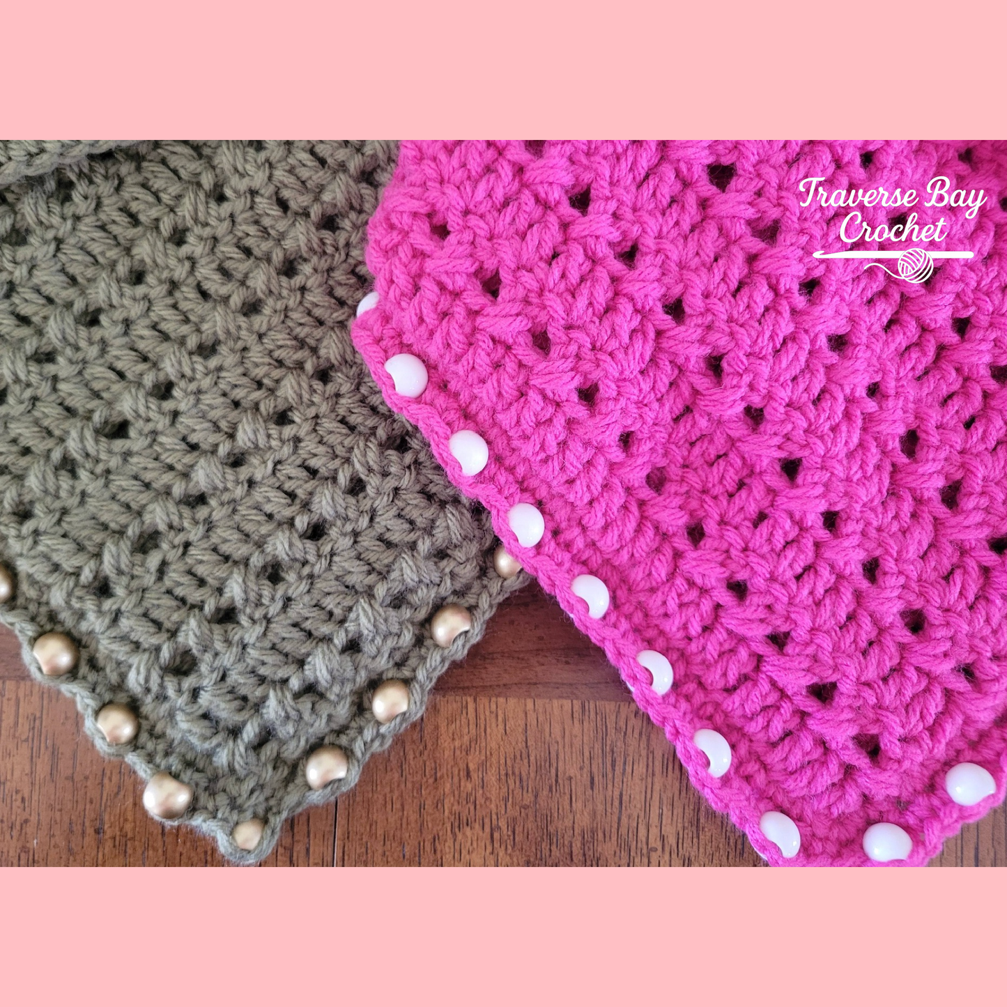 Crochet Beaded Neck Warmer Cowl Pattern