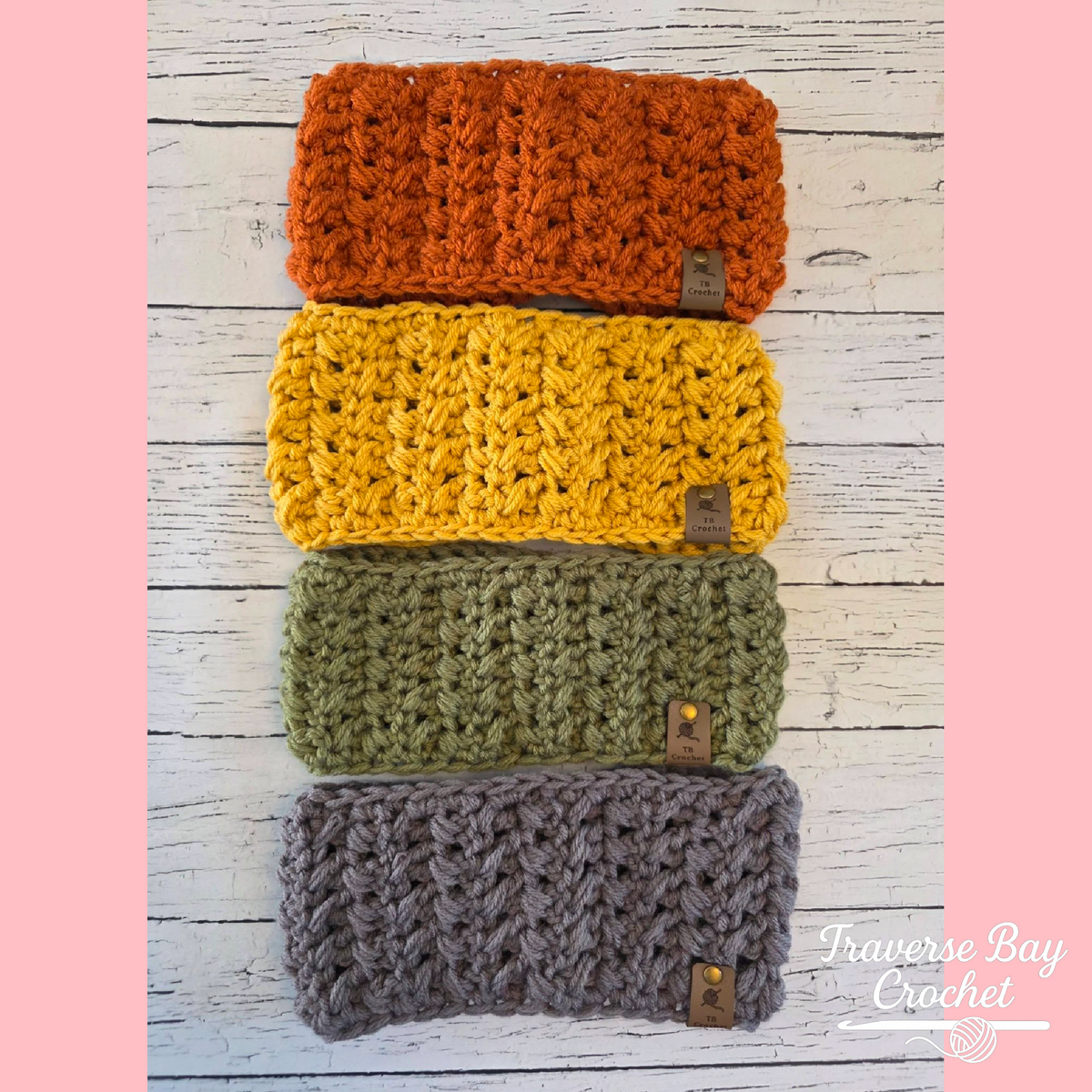 Crochet Maple Crossing Headband Pattern
