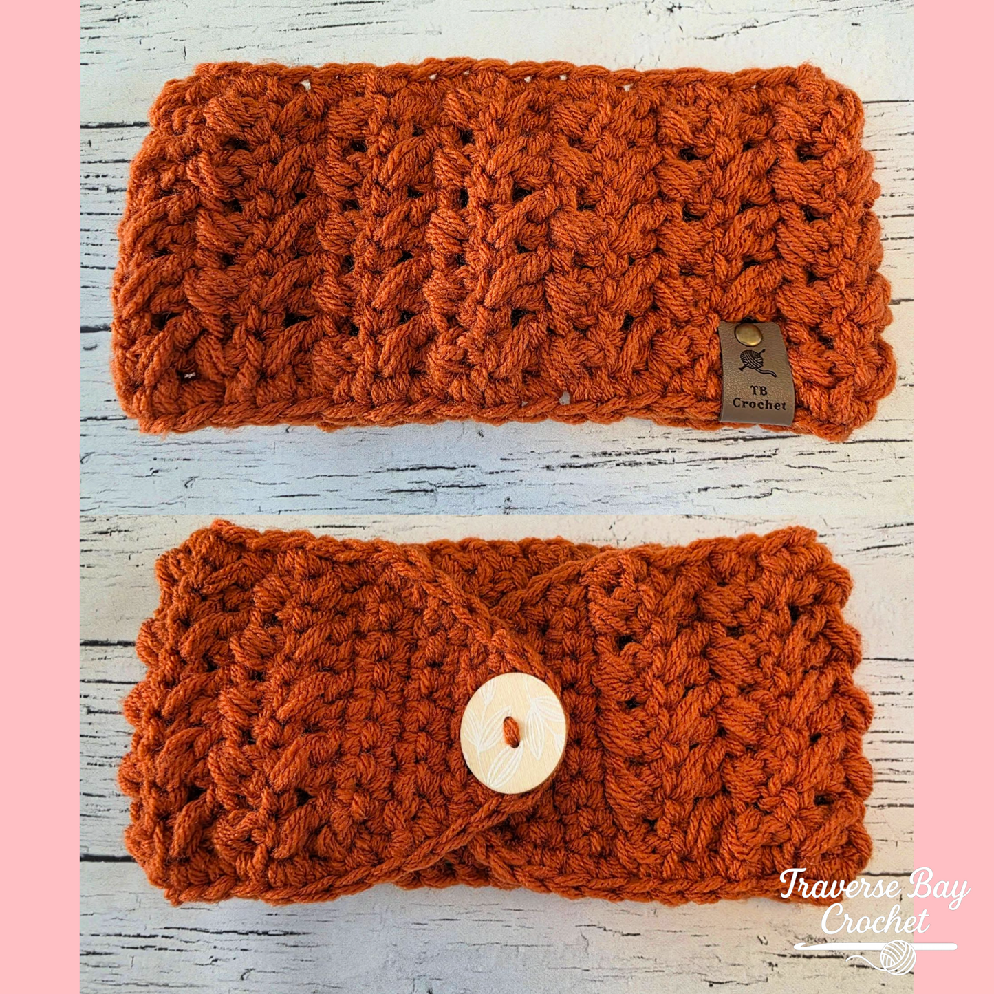 Crochet Maple Crossing Headband Pattern