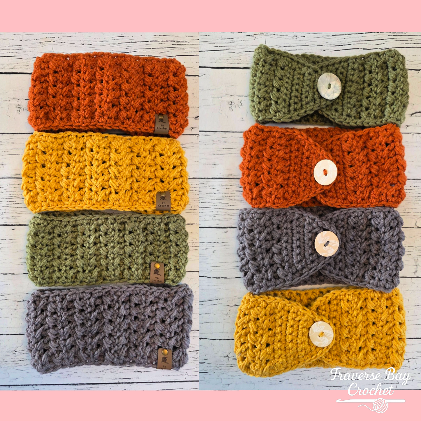 Crochet Maple Crossing Headband Pattern