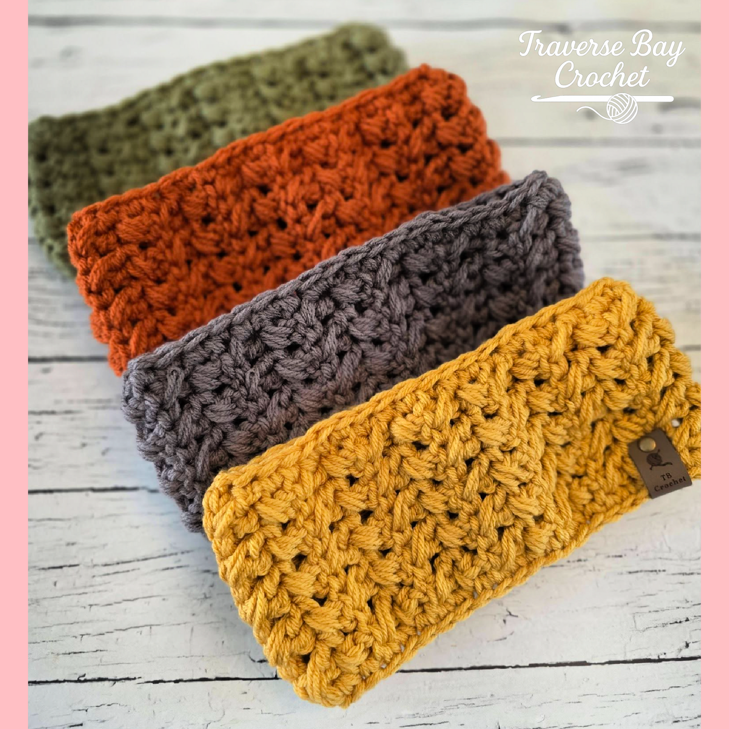 Crochet Maple Crossing Headband Pattern