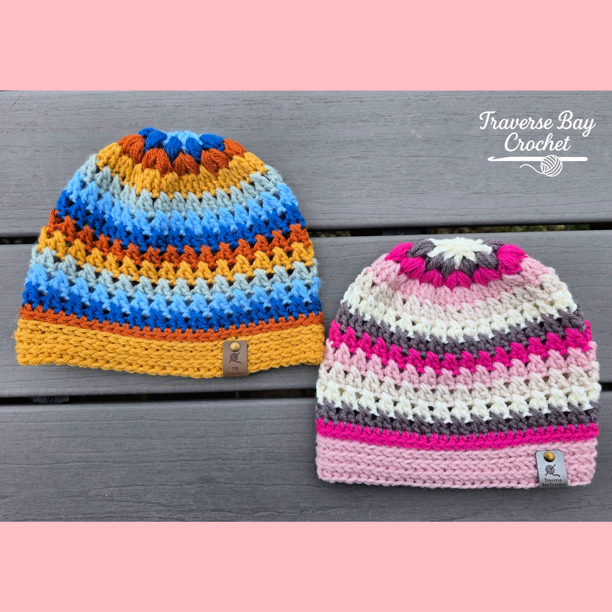 Crochet Color Me Cozy Beanie Pattern