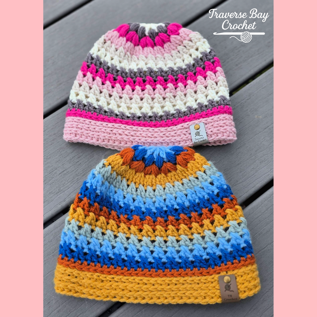 Crochet Color Me Cozy Beanie Pattern