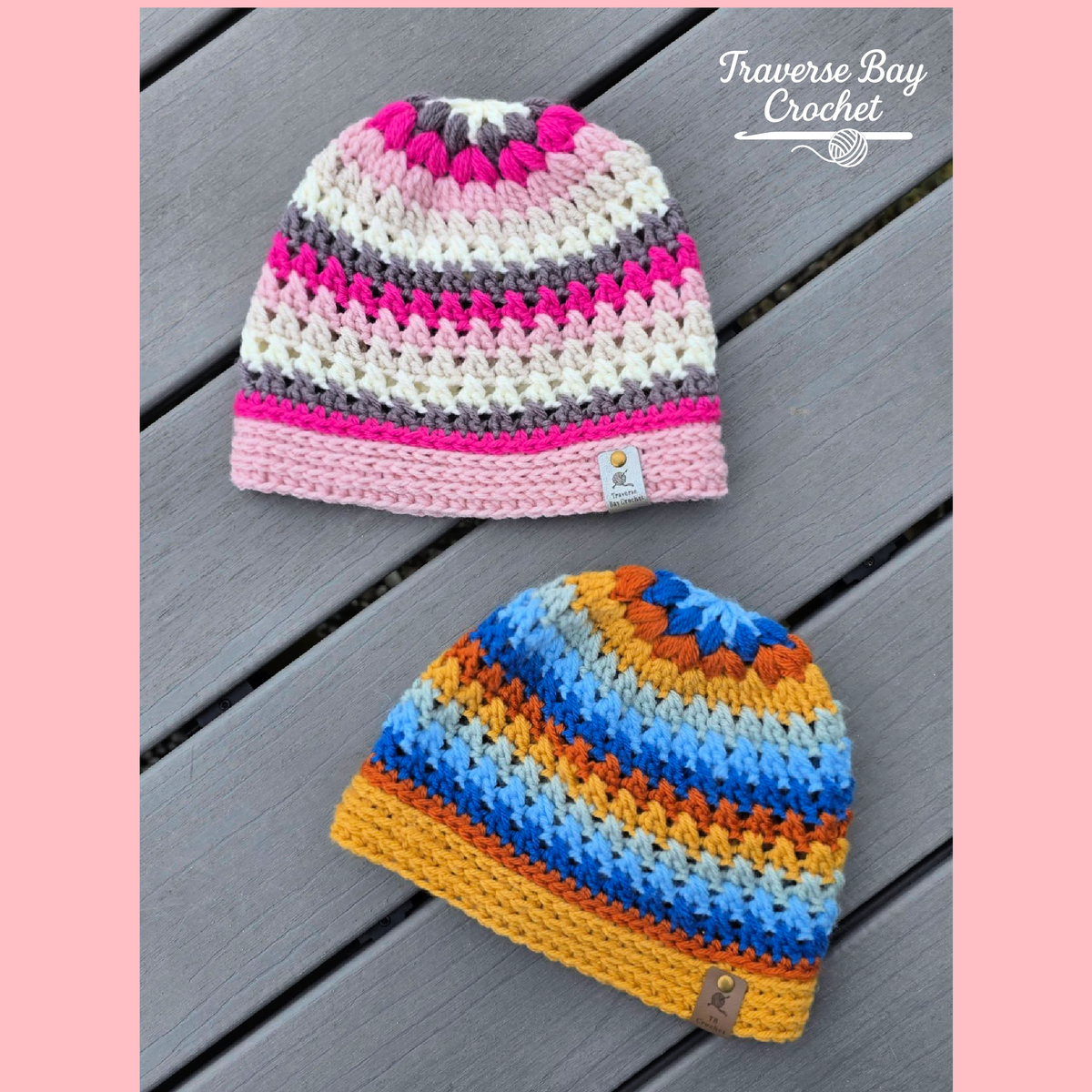 Crochet Color Me Cozy Beanie Pattern