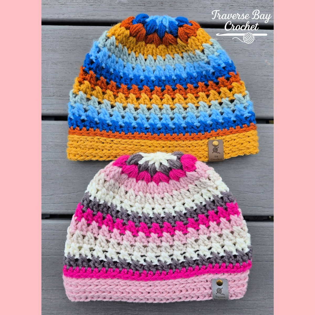 Crochet Color Me Cozy Beanie Pattern