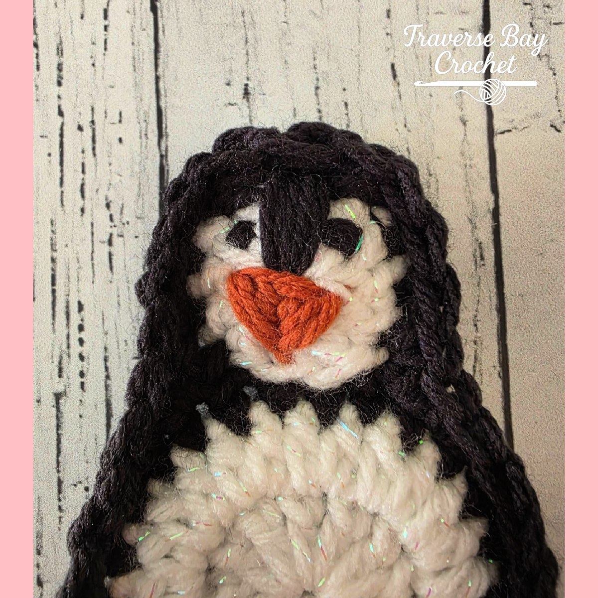 Crochet Penguin Christmas Ornament Pattern