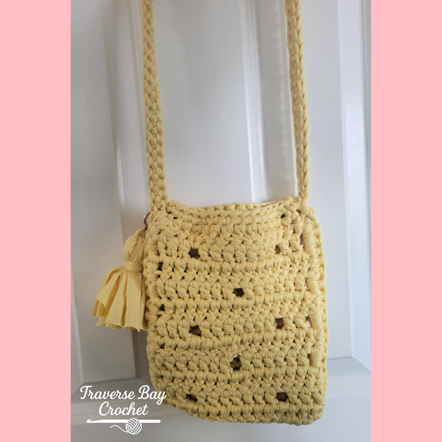 Crochet Honeycomb T Shirt Bag Purse Pattern