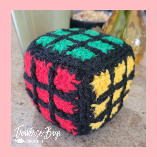 Crochet Toy Amigurumi Cube Pattern