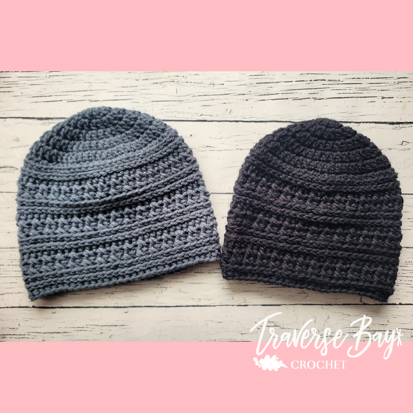 Crochet Cabin Ridge Beanie Pattern Adult Size