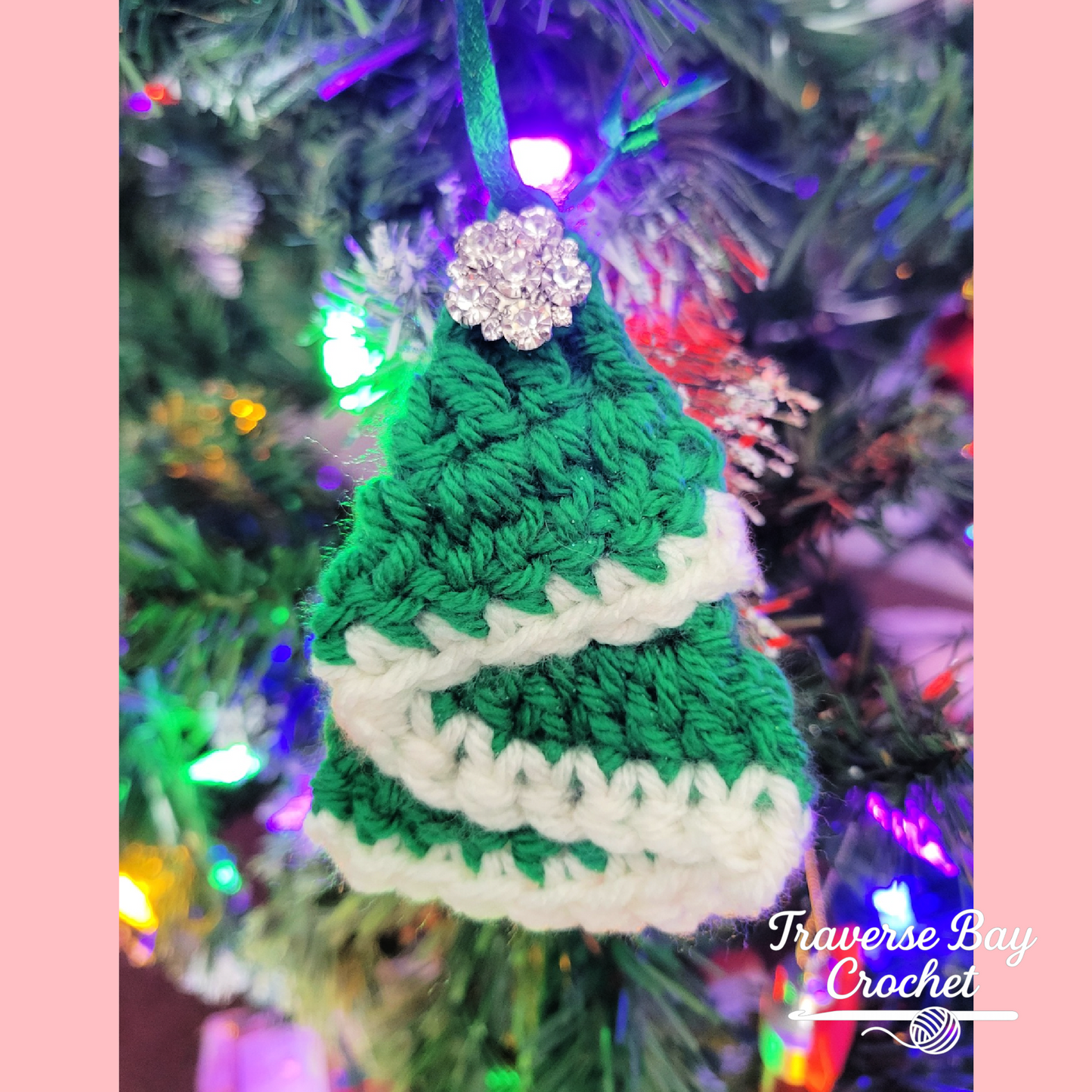 Crochet Christmas Tree Ornament Pattern