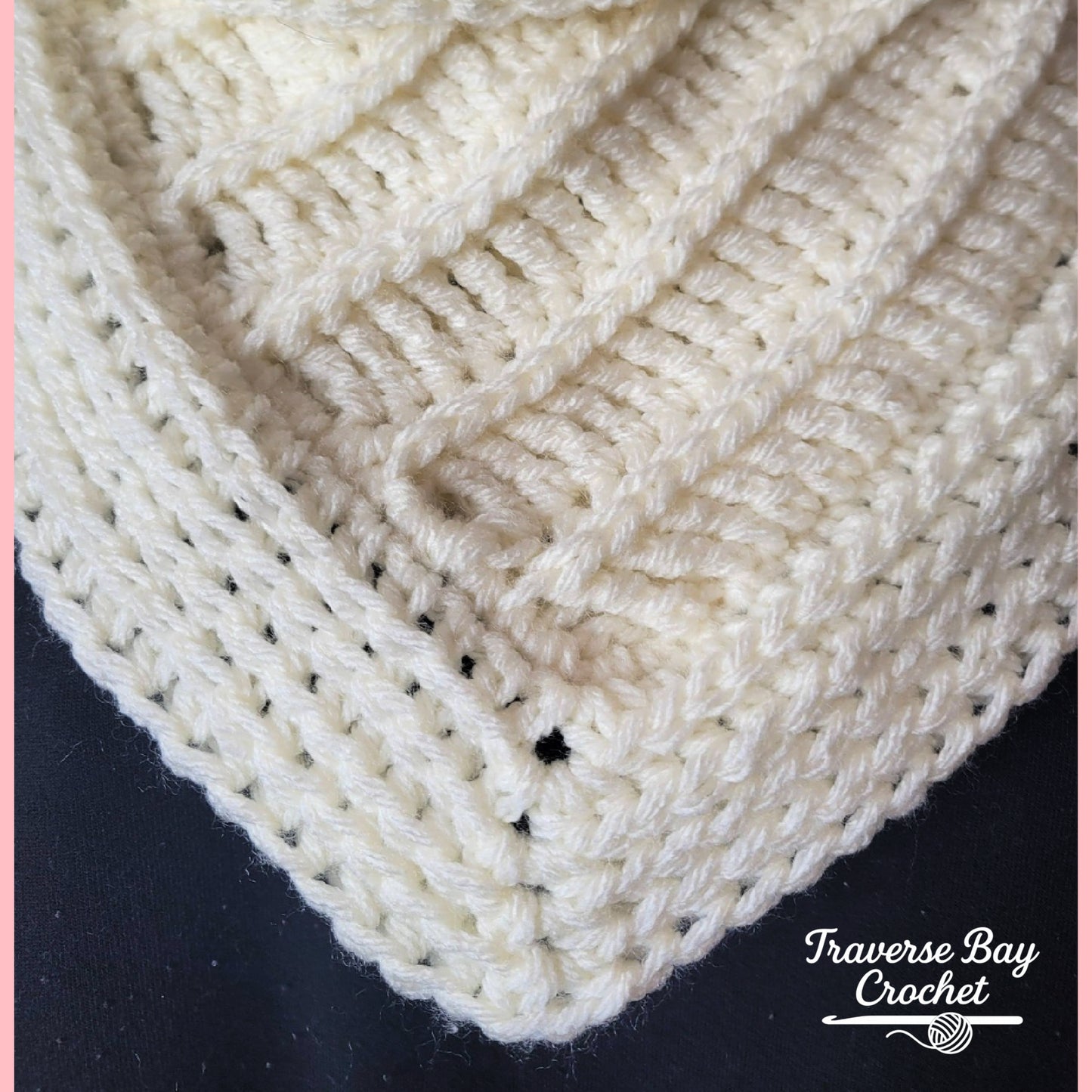 Crochet Treble Bay Breeze Neck Warmer Pattern