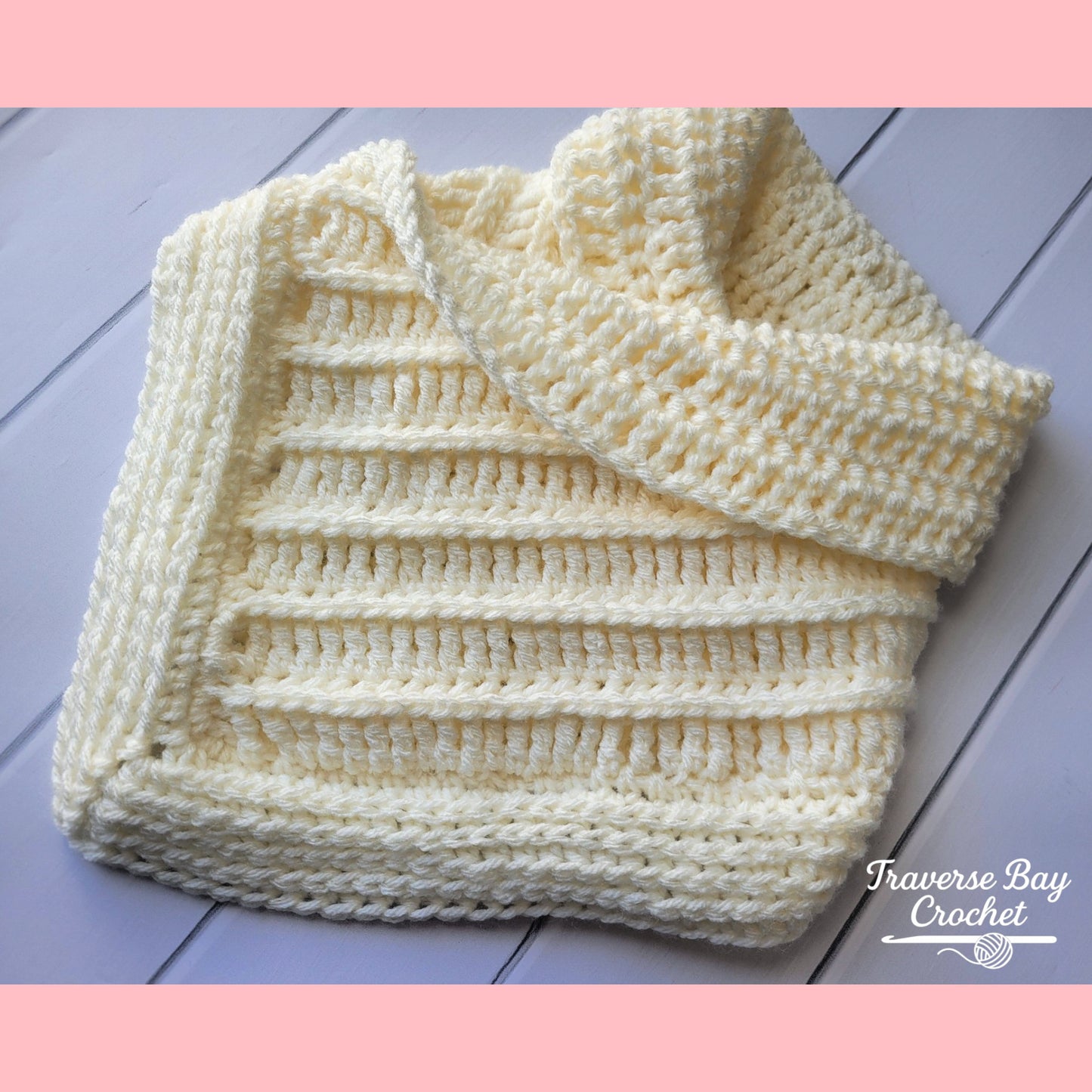 Crochet Treble Bay Breeze Neck Warmer Pattern