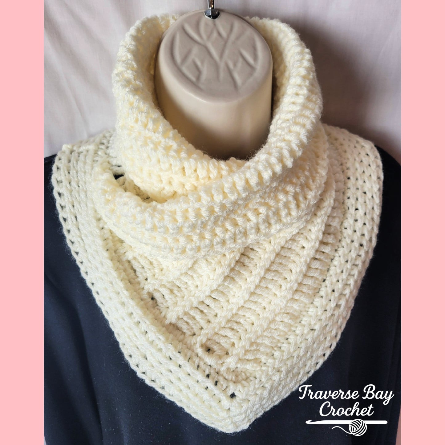 Crochet Treble Bay Breeze Neck Warmer Pattern