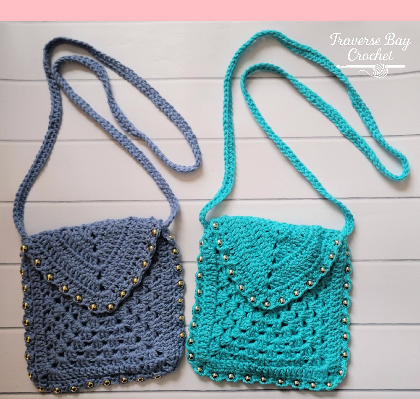 Crochet Beaded Crossbody Bag Pattern