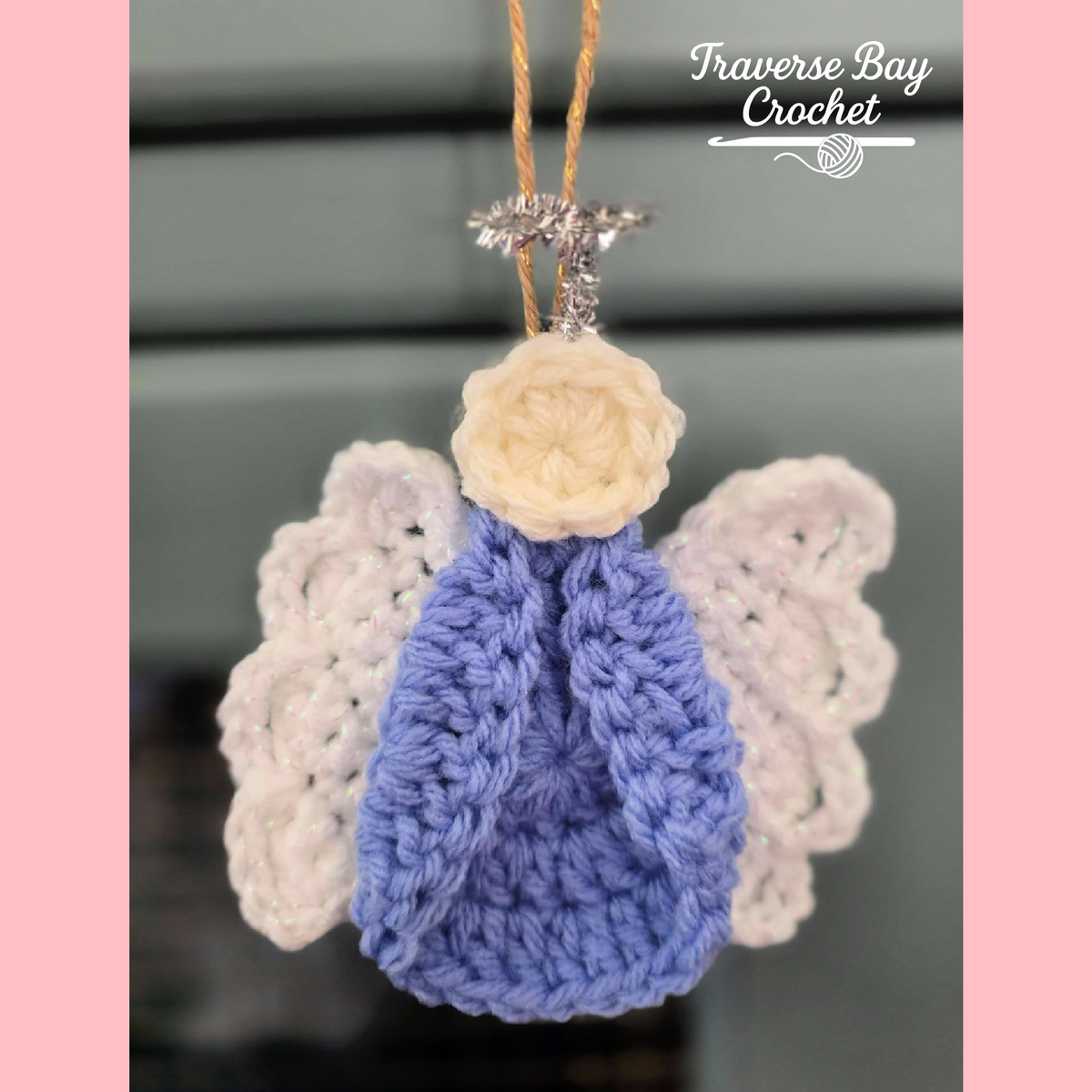 Crochet Angel Christmas Ornament Pattern
