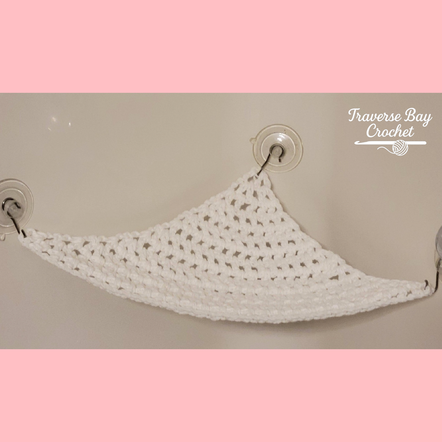 Crochet Bathtub Storage Net Hammock Pattern