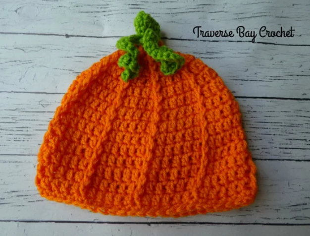 Crochet Pumpkin Hat Pattern