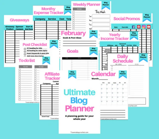 Digital Blog Planner