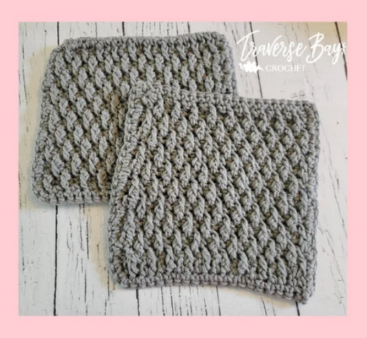 Crochet Alpine Dishcloth Pattern