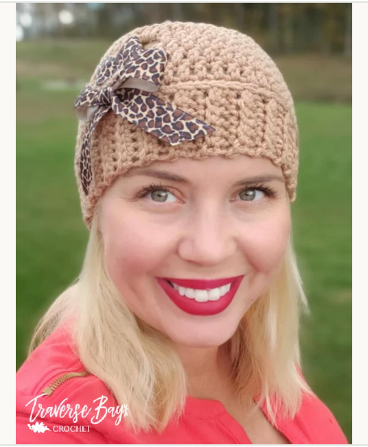 Crochet Ribbon Headband Pattern